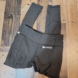 Medium Black Oros Padded Leggings